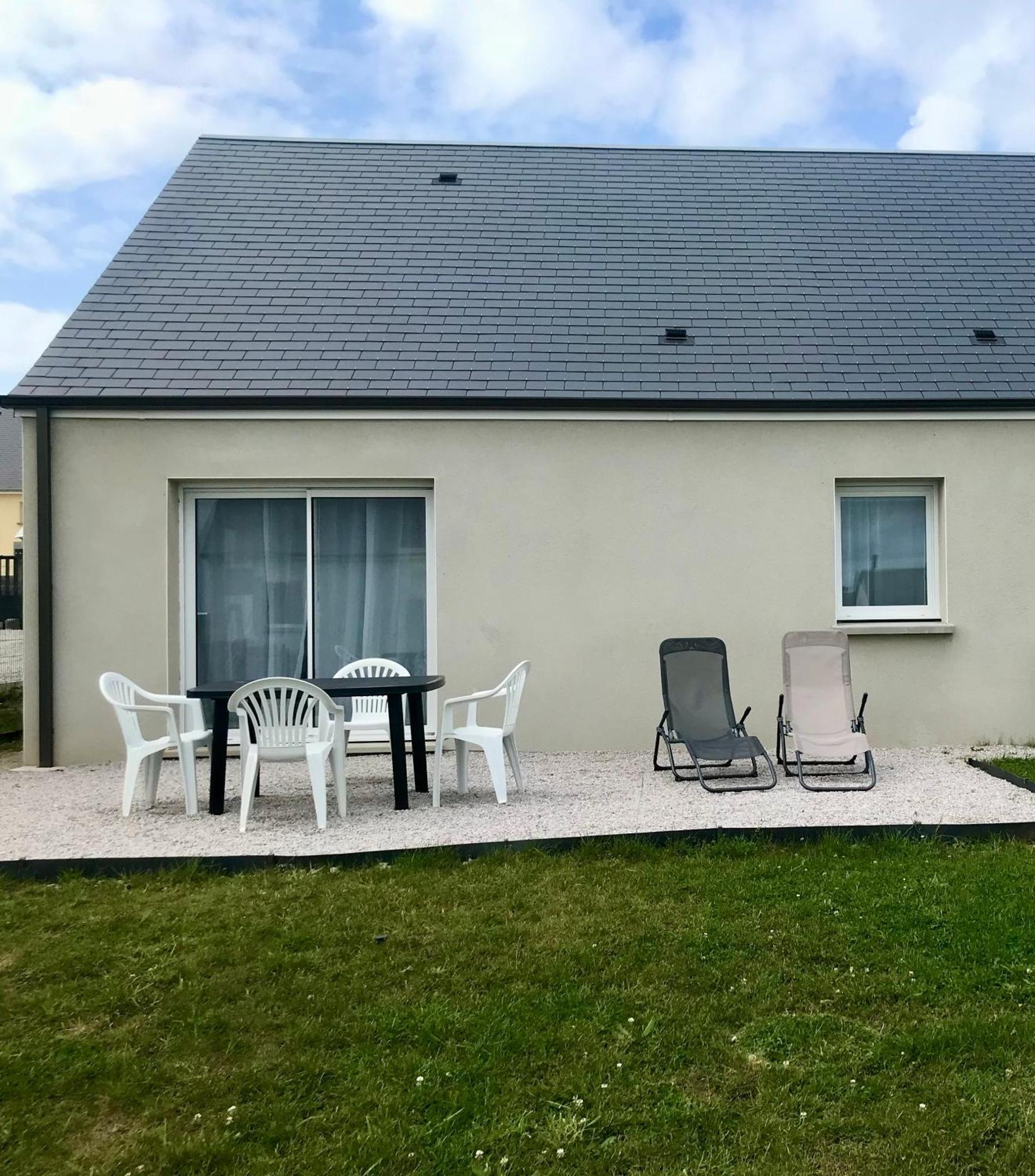 Maison 6-8 Personnes 3 Chambres Les Pieux Esterno foto